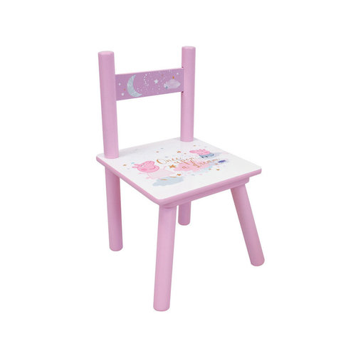 Peppa Pig Tafel met stoeltje, Dream - 41,5 x 60 x 40 + 49,5 x 31,5 x 31 cm - MDF