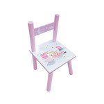 Peppa Pig Tafel met stoeltje, Dream - 41,5 x 60 x 40 + 49,5 x 31,5 x 31 cm - MDF