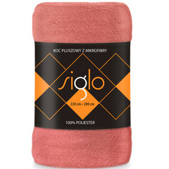 Faro Faro Fleeceplaid, Roze - Polyester