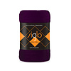 Faro Fleeceplaid, Paars  - Polyester