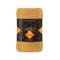 Faro Fleeceplaid, Geel - Polyester