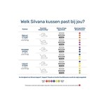 Silvana Support Neksteun Hoofdkussen Royale Rood  (Extra Zacht)