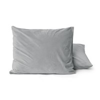 Sleeptime Velvet 2 in 1 kussenslopen Grijs - 2 pack