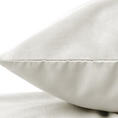 Sleeptime Velvet 2 in 1 kussenslopen Creme - 2 pack