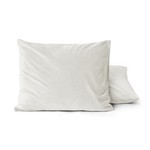 Sleeptime Velvet 2 in 1 kussenslopen Creme - 2 pack