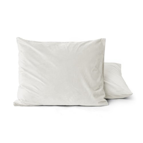 Sleeptime Velvet 2 in 1 kussenslopen Creme - 2 pack
