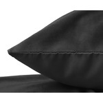 Sleeptime Velvet 2 in 1 kussenslopen Zwart - 2 pack