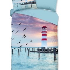 Pure Dekbedovertrek Lighthouse microfiber nr.30835 multi