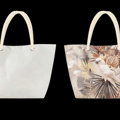 Descanso Strandtas Bio 43x60 cm no.30502 zand