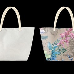 Descanso Strandtas Bio 43x60 cm no.30655 zand