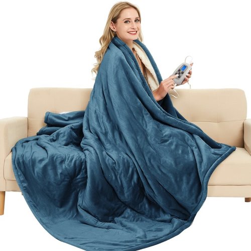 Swiss Nights Sherpa Fleece - Elektrische Warmte Deken - 150 x 180cm