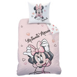 Disney Minnie Mouse Dekbedovertrek Smile - Eenpersoons - 140 x 200 cm - Katoen