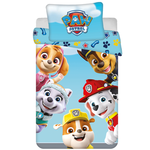 Paw Patrol BABY Dekbedovertrek, Heroes - 135 x 100 + 40 x 60 cm - Katoen