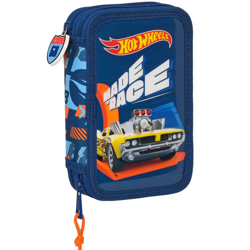 Hot Wheels Gevuld etui, Speed Club - 28 stuks - 19,5 x 12,5 x 4  cm - Polyester