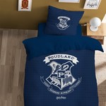 Harry Potter Dekbedovertrek Preppy - Eenpersoons - 140 x 200 cm - Katoen