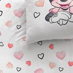 Disney Minnie Mouse Dekbedovertrek Smile - Eenpersoons - 140 x 200 cm - Katoen