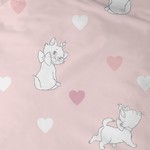 Disney Aristocats Hoeslaken Love - Eenpersoons - 90 x 190/200 cm - Katoen