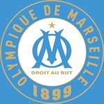 Olympique Marseille Strandlaken Equipe - 75 x 150 cm - Katoen