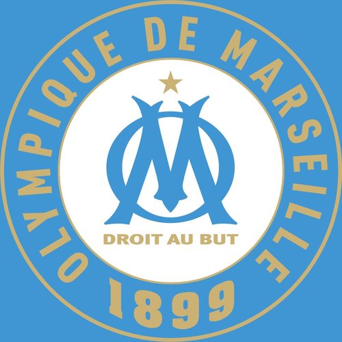 Olympique Marseille Strandlaken Equipe - 75 x 150 cm - Katoen