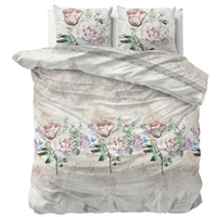Sleeptime Dekbedovertrek Lovely Flower Beige