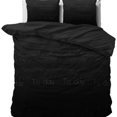 Sleeptime Dekbedovertrek Live Today Antraciet