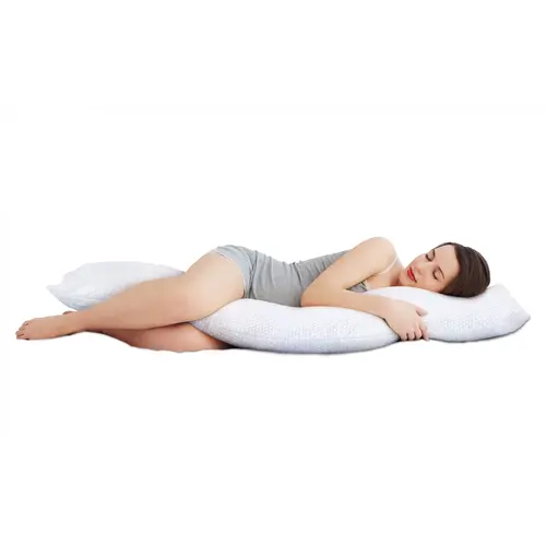 Dreamhouse Body Pillow Zwangerschapskussen White 40 x 145