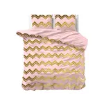 Sleeptime Dekbedovertrek Wave Roze - 100% Polyester