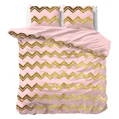 Sleeptime Dekbedovertrek Wave Roze - 100% Polyester