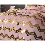 Sleeptime Dekbedovertrek Wave Roze - 100% Polyester