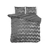 Sleeptime Dekbedovertrek Wave Grijs - 100% Polyester