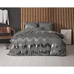 Sleeptime Dekbedovertrek Wave Grijs - 100% Polyester