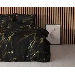 Sleeptime Dekbedovertrek Marble Zwart - 100% Polyester