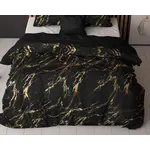 Sleeptime Dekbedovertrek Marble Zwart - 100% Polyester