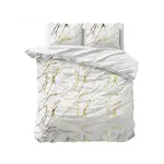 Sleeptime Dekbedovertrek Marble Wit - 100% Polyester