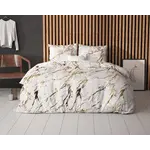 Sleeptime Dekbedovertrek Marble Wit - 100% Polyester