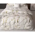 Sleeptime Dekbedovertrek Marble Wit - 100% Polyester