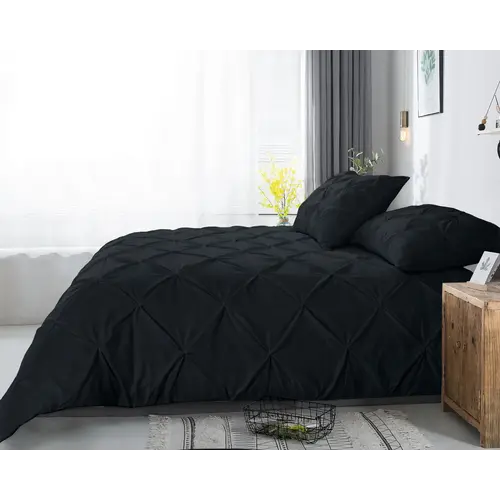 Dreamhouse Dekbedovertrek Salvador Zwart - 100% katoen