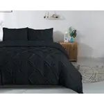 Dreamhouse Dekbedovertrek Salvador Zwart - 100% katoen