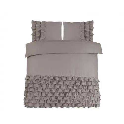 Dreamhouse Dekbedovertrek Cyprus Taupe - 100% katoen