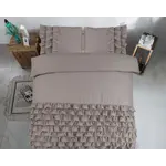 Dreamhouse Dekbedovertrek Cyprus Taupe - 100% katoen