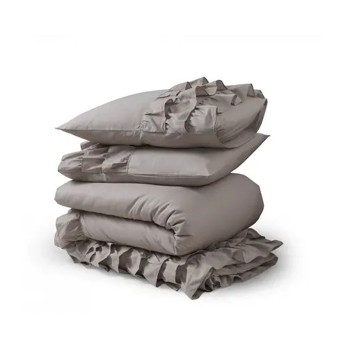 Dreamhouse Dekbedovertrek Cyprus Taupe - 100% katoen