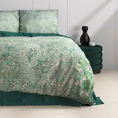 Dreamhouse Dekbedovertrek Dakar Groen - Katoen Satijn