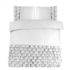 Dreamhouse Dekbedovertrek Cyprus Wit - 100% katoen