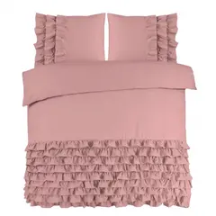Dreamhouse Dekbedovertrek Cyprus Roze - 100% katoen
