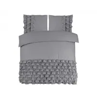 Dreamhouse Dekbedovertrek Cyprus Grijs - 100% katoen