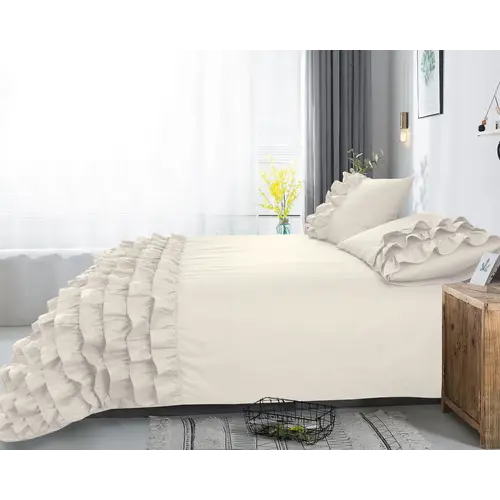 Dreamhouse Dekbedovertrek Cyprus Creme - 100% katoen