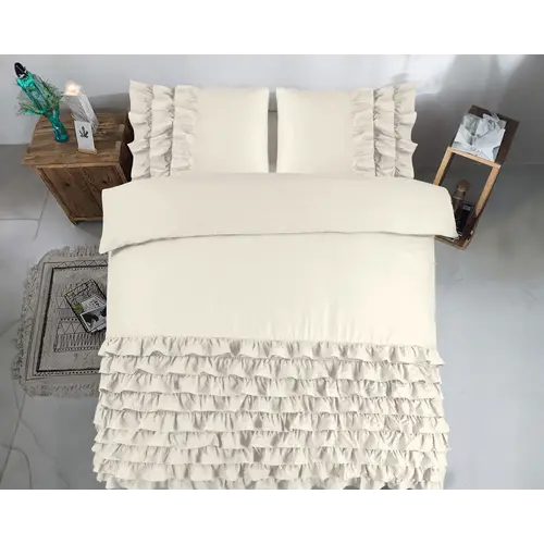 Dreamhouse Dekbedovertrek Cyprus Creme - 100% katoen