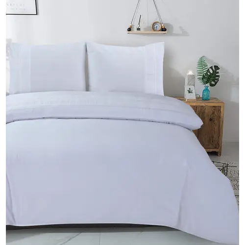 Dreamhouse Dekbedovertrek Bali Wit - 100% katoen