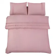 Dreamhouse Dekbedovertrek Bali Roze - 100% katoen