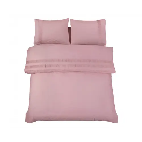 Dreamhouse Dekbedovertrek Bali Roze - 100% katoen